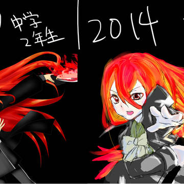 3.75年絵師進化録