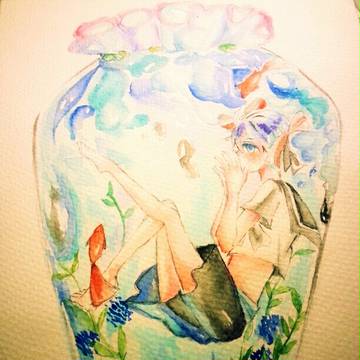 瓶中少女