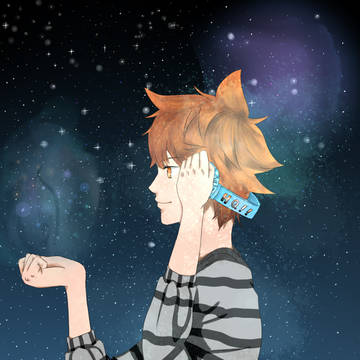星空下的日向
