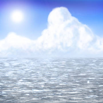 夏の海