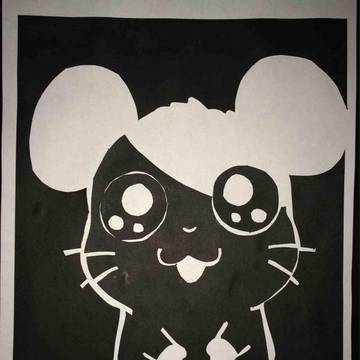 【切り絵】実は今日・・・