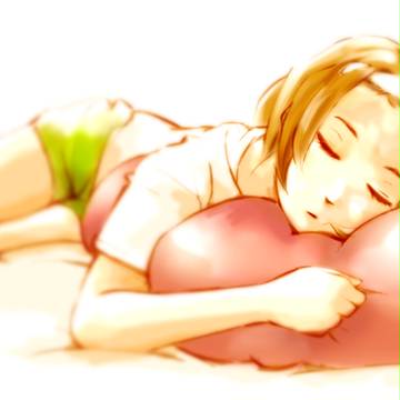 お昼寝律っちゃん