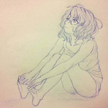 練習落描き（2014年8月第1週）