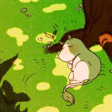 木漏れ日お昼寝
