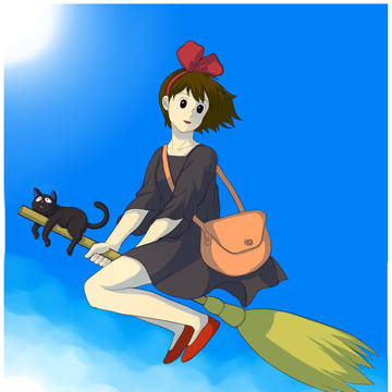 真夏の魔女の宅急便