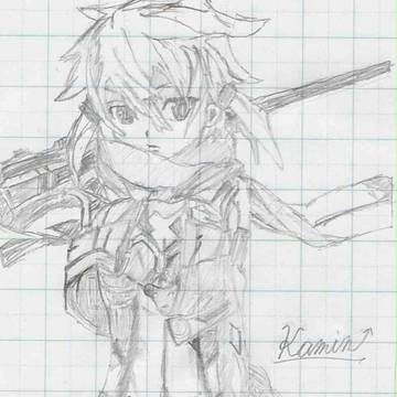 シノン鉛筆模写 No.1