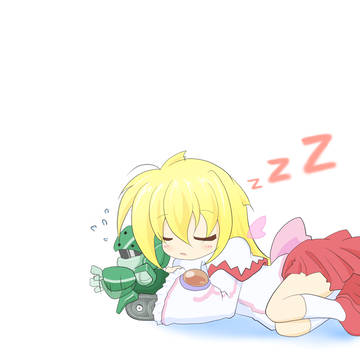 むぅ…、おやすみぃ……。
