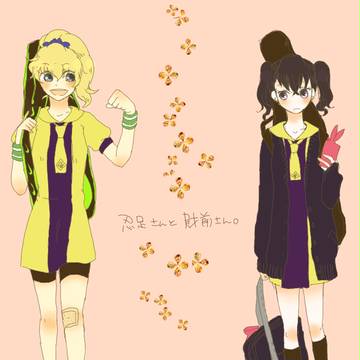 【女体化注意】忍足さんと財前さん。