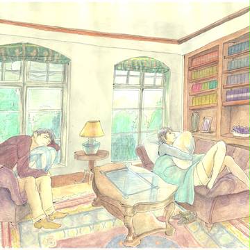 【ぴくホグ】夏の午睡