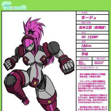 【ぴくロボ娘】ネージュ