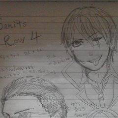 セインツロウ4落書き。