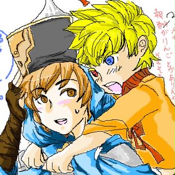 【グラブル】 主人公とアレク