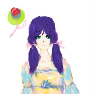 ＼(‾◡◝　)希／