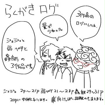 ジョジョと弱ペだと蟲師ログ