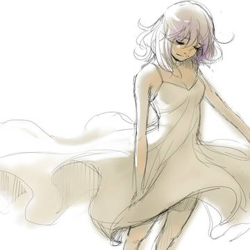 まっ白