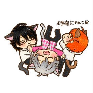 三つ子にゃんこ