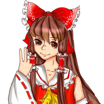 萌哒哒的灵梦君= =