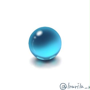 ビー玉。