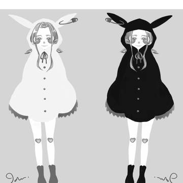 RabbitTwinsBW