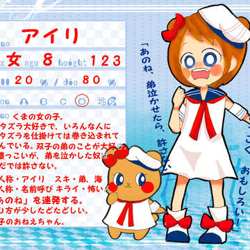 【EHGr】アイリ、アイキ【キャラシ】