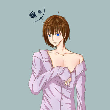 【恋人のシャツを着る】