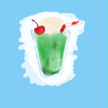クリームソーダ