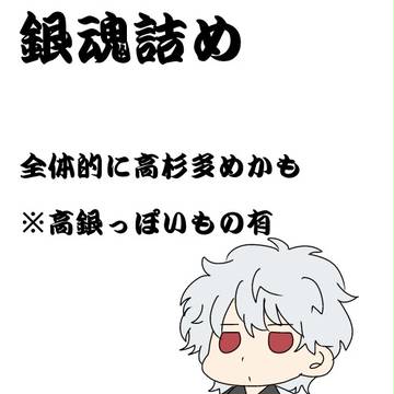 銀魂つめつめ