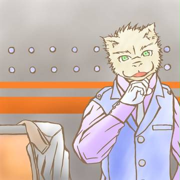 発言する獣人