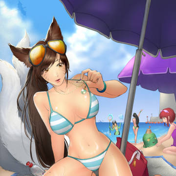 Ahri's summer vacation