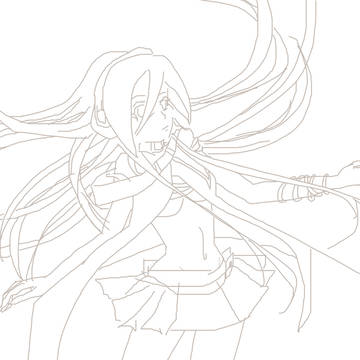 Lily 缐画