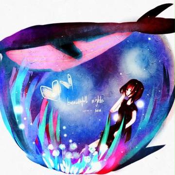深海里的少女