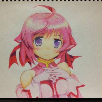 模写　姫様