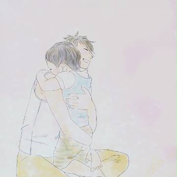 ぎゅっ。