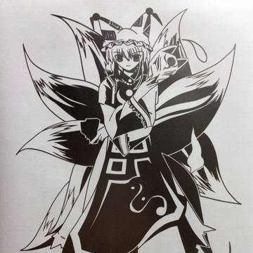 東方 カッティングシート 切ってみた