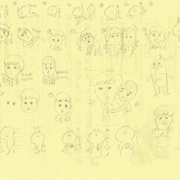 友人　に　描いて　もらった　６