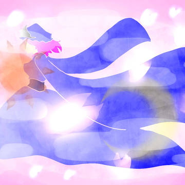 幽々子様の服って素敵だよね
