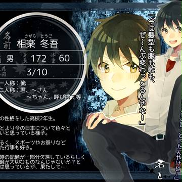 【雨降街】相楽 冬吾【幽霊】