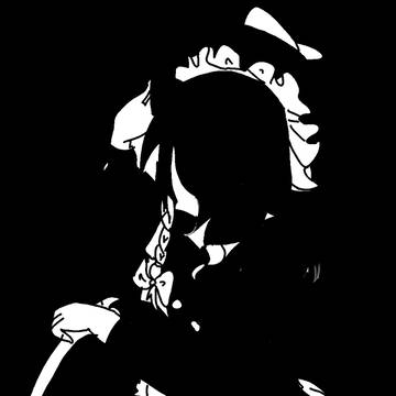 魔理沙影絵風(あくまで風)