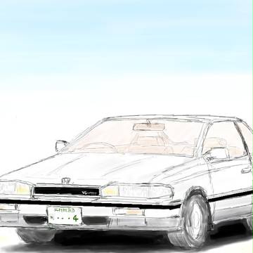 最近気になるクルマ 初代レジェンドのクーペ