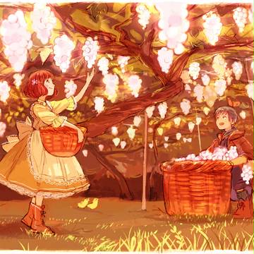星ブドウの実る夜
