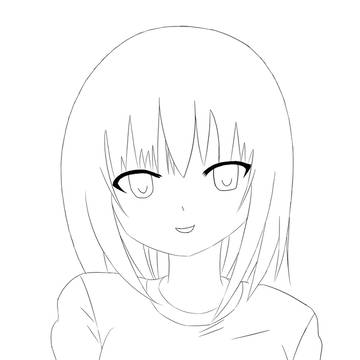 ブルマjk　線画