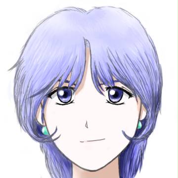神晶の魔光用イラスト①（アーシャ）