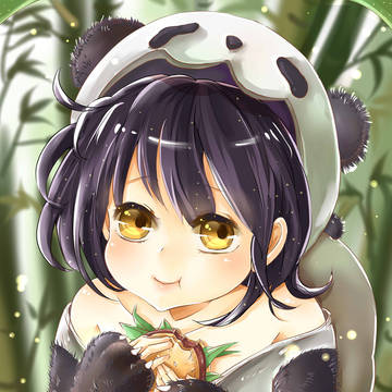 パンダの少女