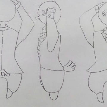 鳩さん。