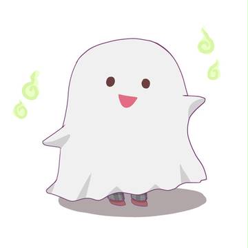 可愛いお化け先輩