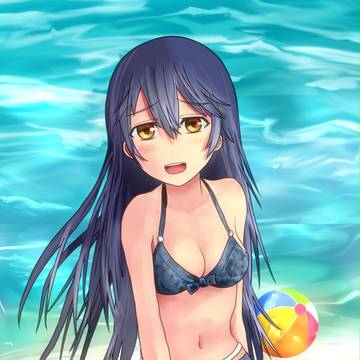 海未「海です！！！！」