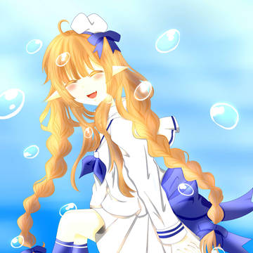 大海原(●'3`)ノ⌒♥
