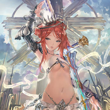 仕事絵“ 天空のクリスタリア”