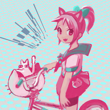 ねこちゃり