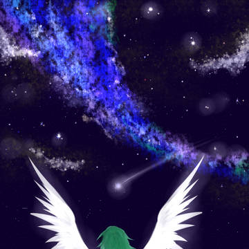 夏夜空
